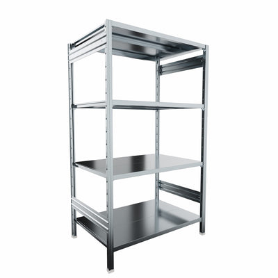 Scaffalatura in metallo da magazzino Zincata cm. 100x70x180h