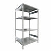 Scaffalatura metallica da magazzino Verniciata cm. 100x80x200h