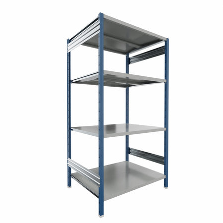 Scaffalatura metallica da magazzino Verniciata cm. 100x80x200h