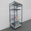 Scaffalatura metallica da magazzino Verniciata cm. 100x80x242h