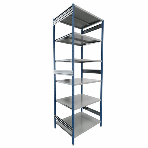 Scaffalatura in ferro da magazzino Verniciata cm. 100x80x300h