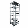 Scaffalatura in metallo da magazzino Zincata cm. 100x80x300h