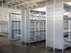 Scaffalatura in metallo da magazzino Zincata cm. 100x80x300h