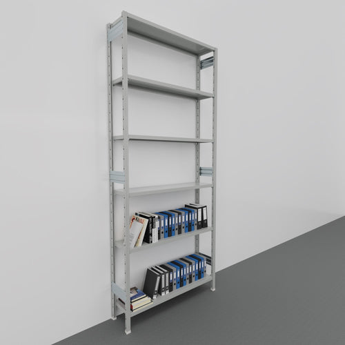 SCAFFALATURA per magazzino Verniciata cm. 120x30x300h