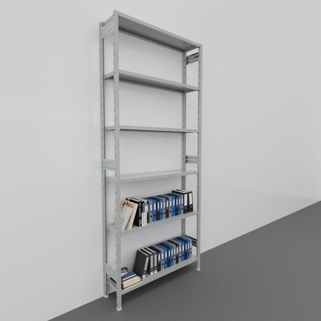 SCAFFALATURA per magazzino Verniciata cm. 120x30x300h