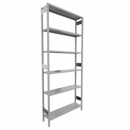 SCAFFALATURA per magazzino Verniciata cm. 120x30x300h