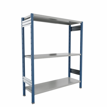 SCAFFALATURA metallica da magazzino Verniciata cm. 120x40x150h