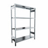SCAFFALATURA in metallo da magazzino Zincata cm. 120x40x180h