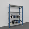 SCAFFALATURA metallica da magazzino Verniciata cm. 120x50x180h