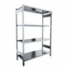SCAFFALATURA metallica da magazzino Zincata cm. 120x50x180h