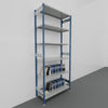 SCAFFALATURA metallica da magazzino Verniciata cm. 120x50x300h