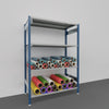 SCAFFALATURA da magazzino Verniciata cm. 120x60x180h