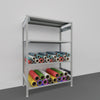 SCAFFALATURA da magazzino Verniciata cm. 120x60x180h