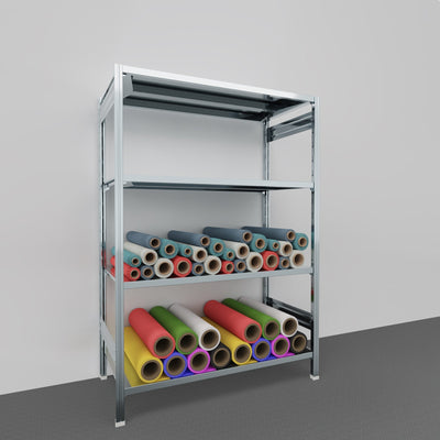 SCAFFALATURA in metallo da magazzino Zincata cm. 120x60x180h