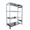 SCAFFALATURA in metallo da magazzino Zincata cm. 120x60x180h