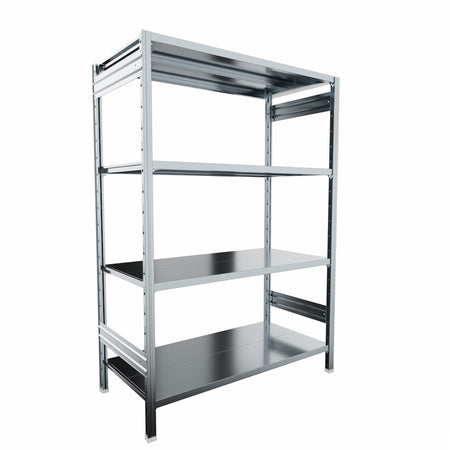 SCAFFALATURA in metallo da magazzino Zincata cm. 120x60x180h