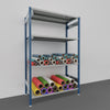 SCAFFALATURA in metallo da magazzino Verniciata cm. 120x60x200h