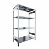 SCAFFALATURA in ferro da magazzino Zincata cm. 120x60x200h
