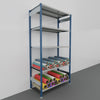 SCAFFALATURA da magazzino Verniciata cm. 120x60x242h