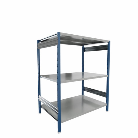SCAFFALATURA metallica da magazzino Verniciata cm. 120x70x150h