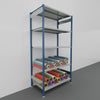 SCAFFALATURA metallica da magazzino Verniciata cm. 120x70x242h