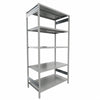 SCAFFALATURA metallica da magazzino Verniciata cm. 120x70x242h