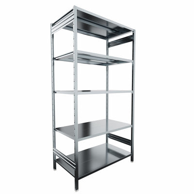 SCAFFALATURA in metallo da magazzino Zincata cm. 120x70x242h