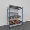 SCAFFALATURA da magazzino Verniciata cm. 120x80x180h