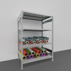 SCAFFALATURA da magazzino Verniciata cm. 120x80x180h