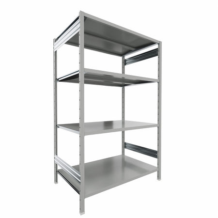 SCAFFALATURA metallica da magazzino Verniciata cm. 120x80x200h