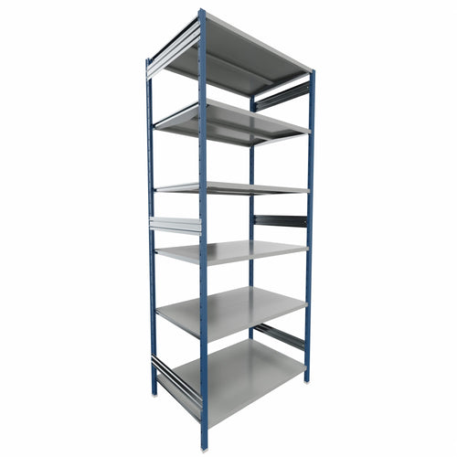 SCAFFALATURA da magazzino Verniciata cm. 120x80x300h