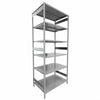 SCAFFALATURA da magazzino Verniciata cm. 120x80x300h