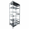 SCAFFALATURA metallica da magazzino Zincata cm. 120x80x300h