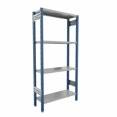 SCAFFALATURA in metallo da magazzino Verniciata cm. 80x30x180h