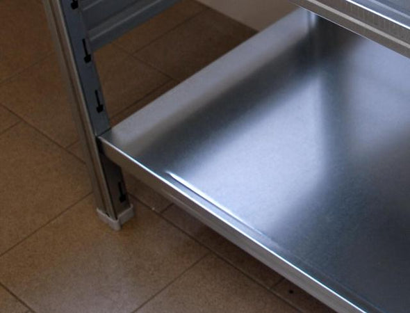 SCAFFALATURA in metallo da magazzino Zincata cm. 80x30x180h