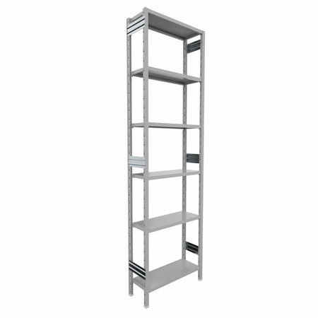 SCAFFALATURA in ferro per magazzino Verniciata cm. 80x30x300h