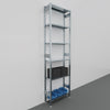 SCAFFALATURA metallica da magazzino Zincata cm. 80x30x300h