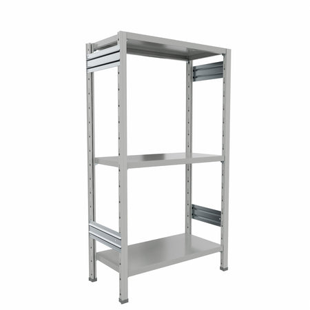 SCAFFALATURA metallica da magazzino Verniciata cm. 80x40x150h