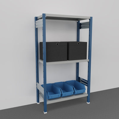 SCAFFALATURA metallica da magazzino Verniciata cm. 80x40x150h