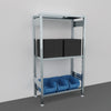 SCAFFALATURA in ferro da magazzino Zincata cm. 80x40x150h
