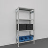 SCAFFALATURA metallica da magazzino Verniciata cm. 80x40x180h