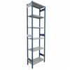 SCAFFALATURA in ferro per magazzino Verniciata cm. 80x40x300h