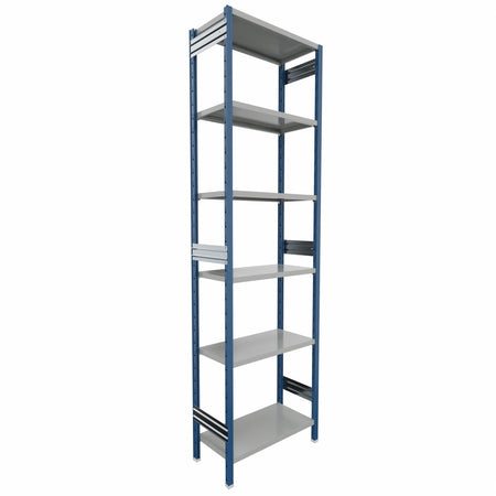 SCAFFALATURA in ferro per magazzino Verniciata cm. 80x40x300h