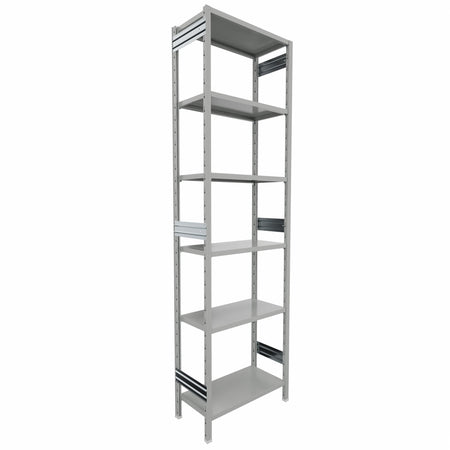 SCAFFALATURA in ferro per magazzino Verniciata cm. 80x40x300h