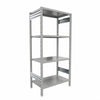 SCAFFALATURA in ferro da magazzino Verniciata cm. 80x50x180h