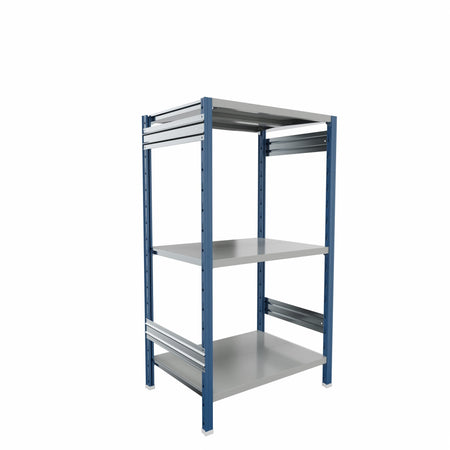 SCAFFALATURA metallica da magazzino Verniciata cm. 80x60x150h