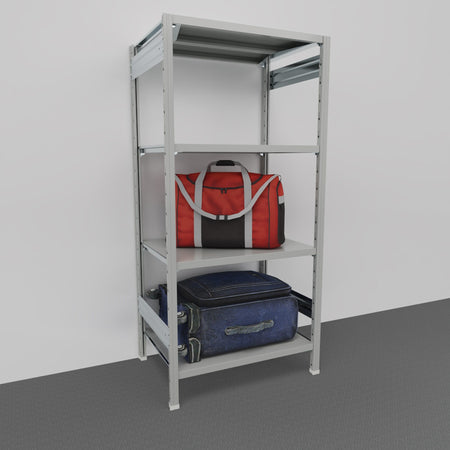 SCAFFALATURA metallica da magazzino Verniciata cm. 80x60x180h