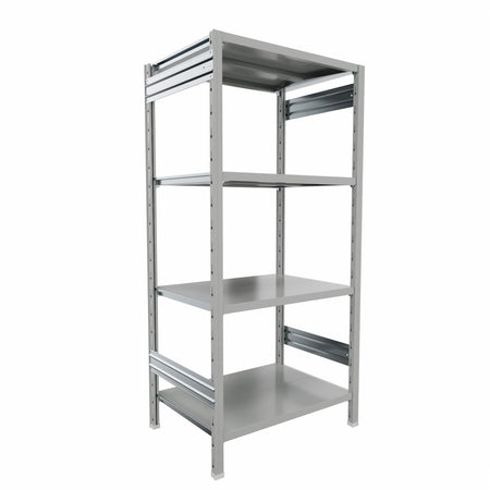 SCAFFALATURA metallica da magazzino Verniciata cm. 80x60x180h