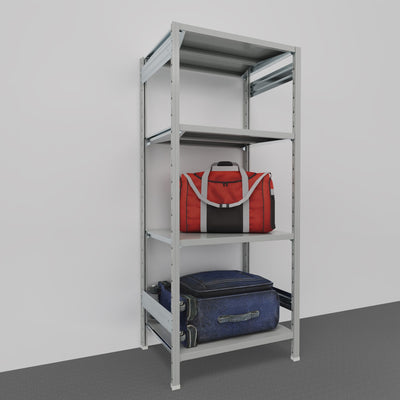 SCAFFALATURA metallica da magazzino Verniciata cm. 80x60x200h