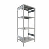 SCAFFALATURA metallica da magazzino Verniciata cm. 80x60x200h